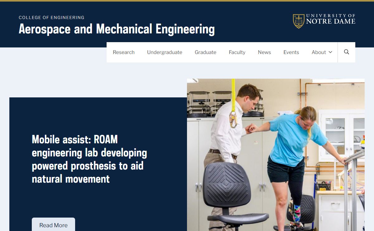 Home - Aerospace and Mechanical Engineering