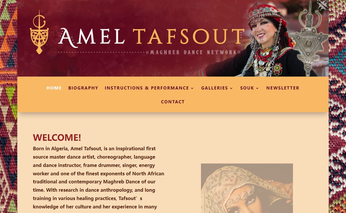 Amel Tafsout | Maghreb Dance Network