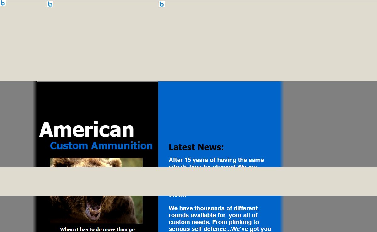 American Custom Ammunition