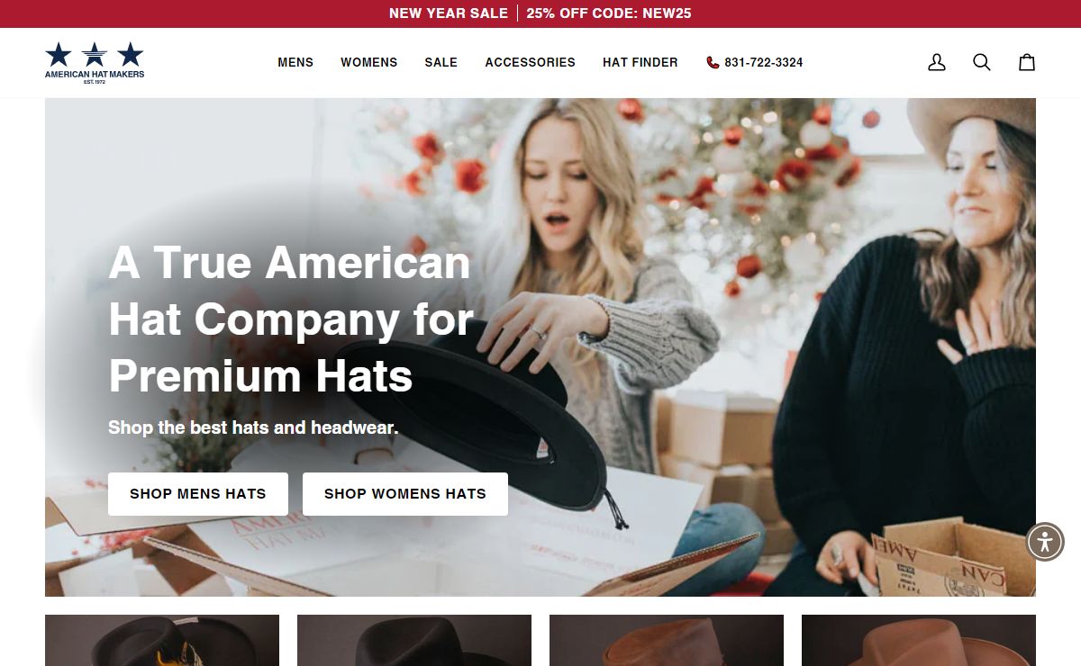 American Hat Makers: Shop the Best Hats and Headwear