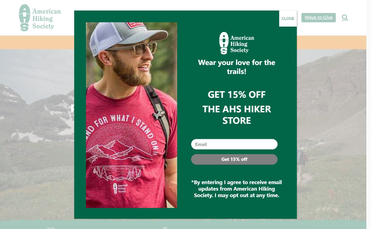 American Hiking Society - Protect the Places You Love to Hike