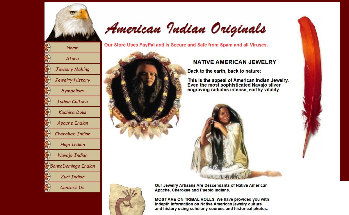Native American Jewelry and Kachina Dolls
