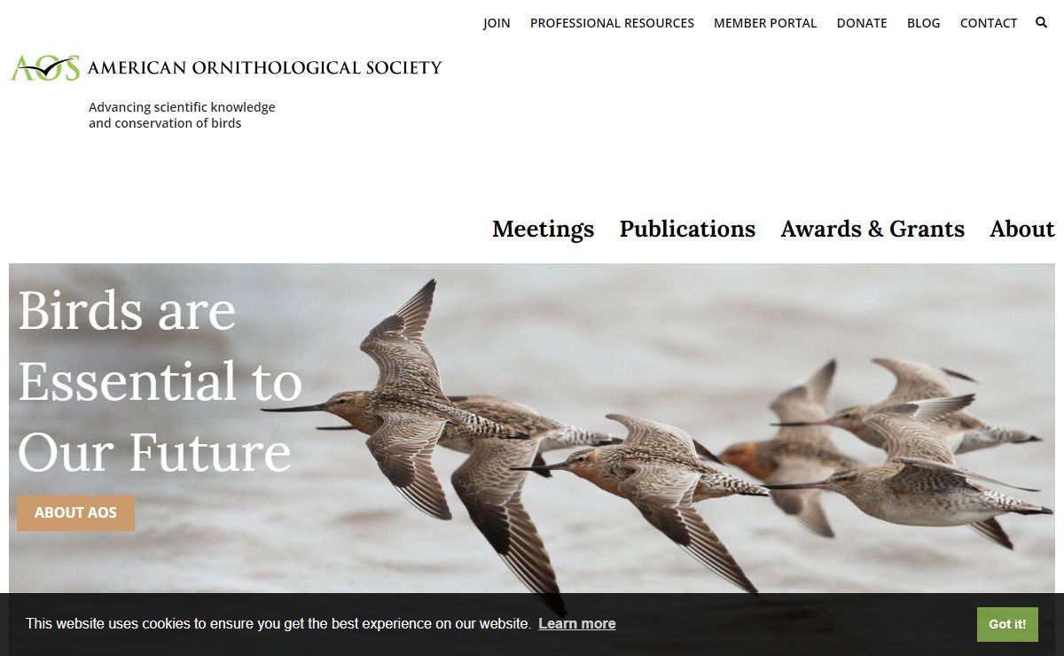 Home - American Ornithological Society