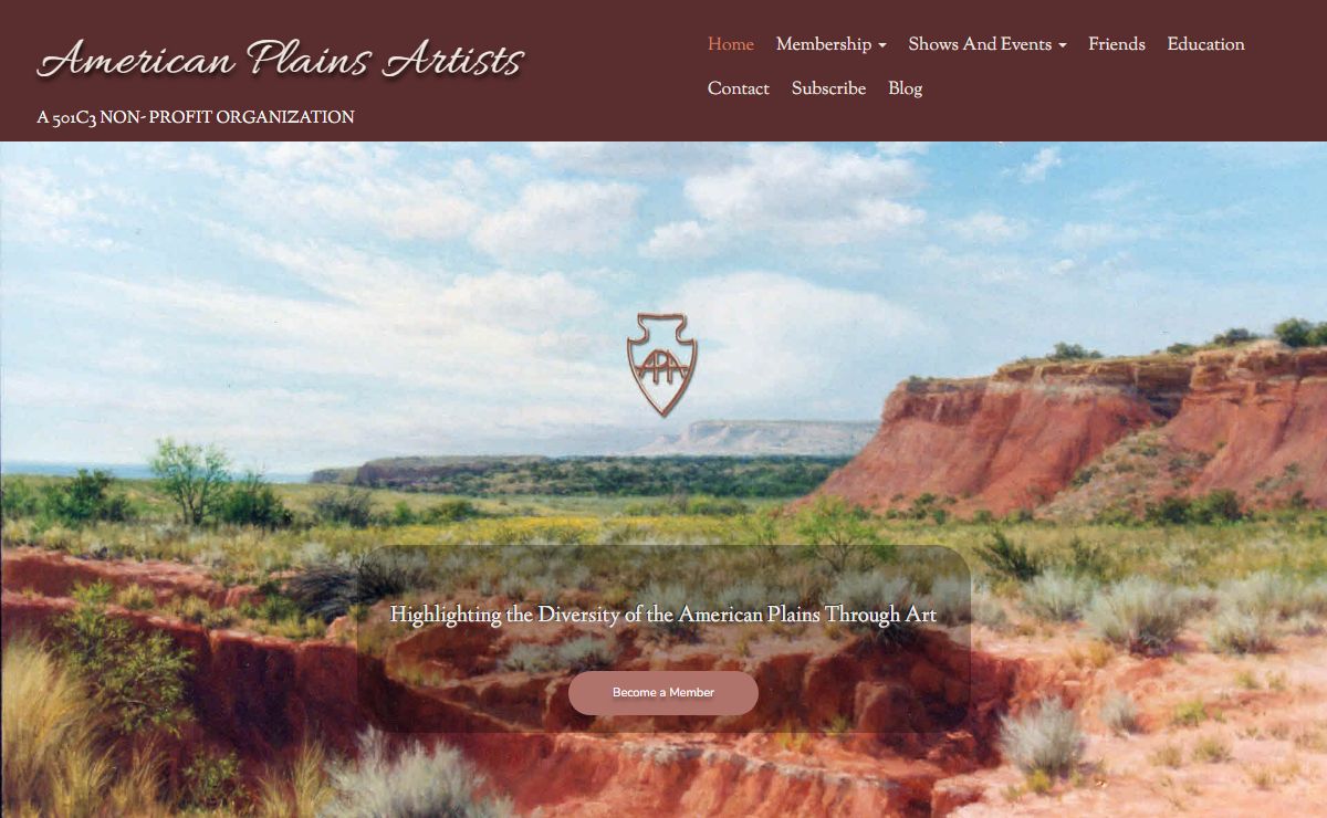 American Plains Artists highlighting the art of the American Plains