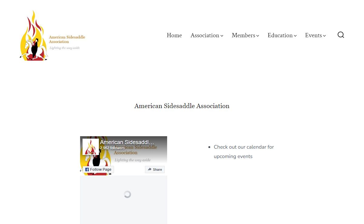 American Sidesaddle Association - The American Sidesaddle Association