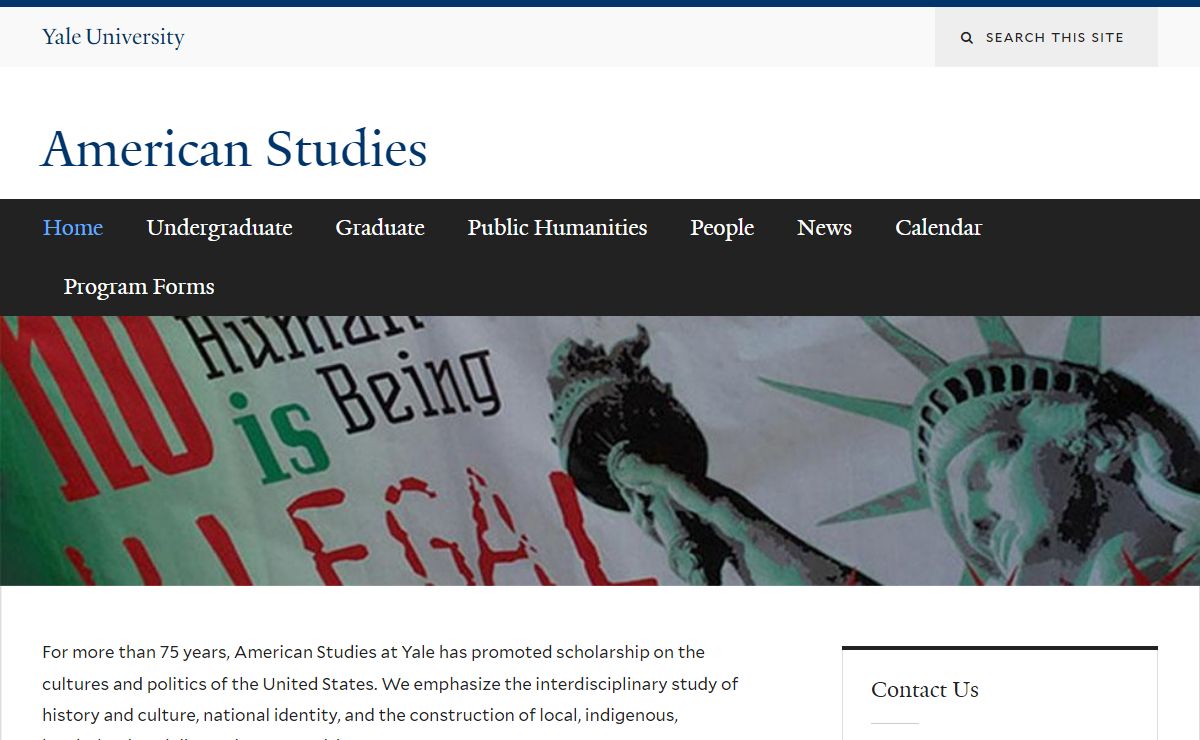 Welcome | American Studies