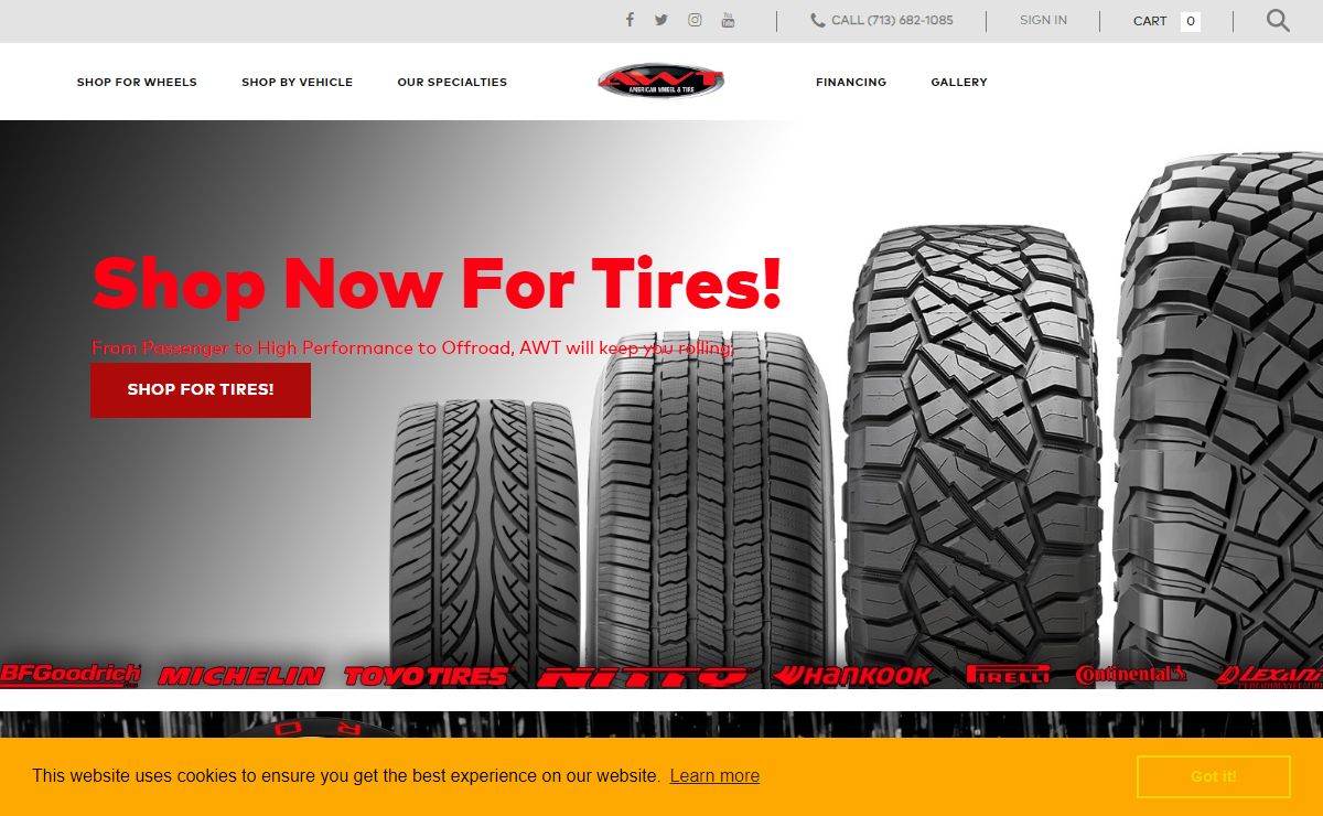 American Wheel and Tire -The Best Tire Deals, Houston Texas