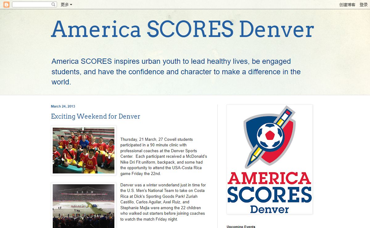 America SCORES Denver