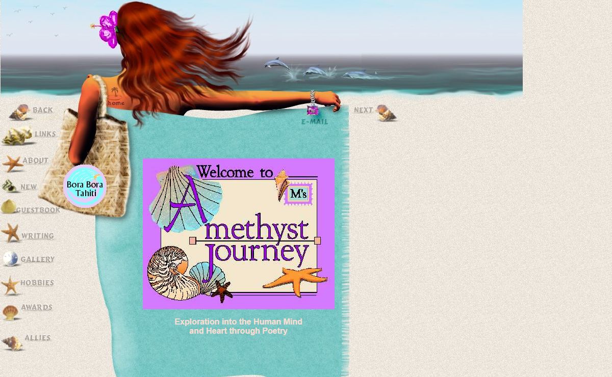 Amethyst Journey: Home Page