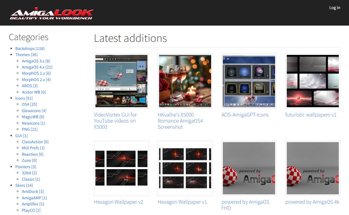 Latest additions | Amiga Look