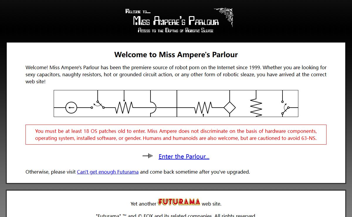 Miss Ampere's Parlour