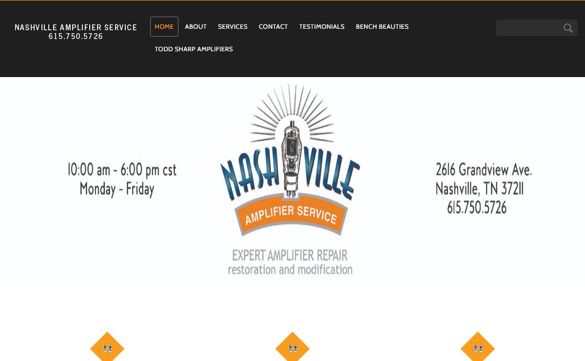 Home | Nashville Amplifier Service