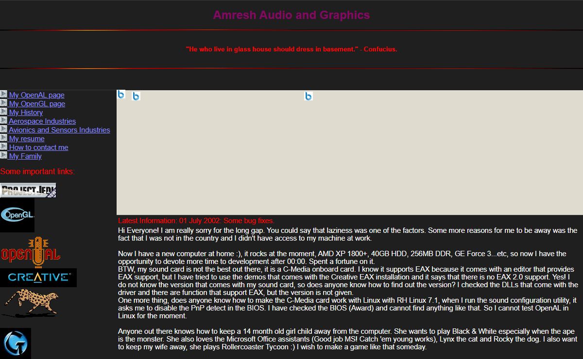 Audio and Graphics