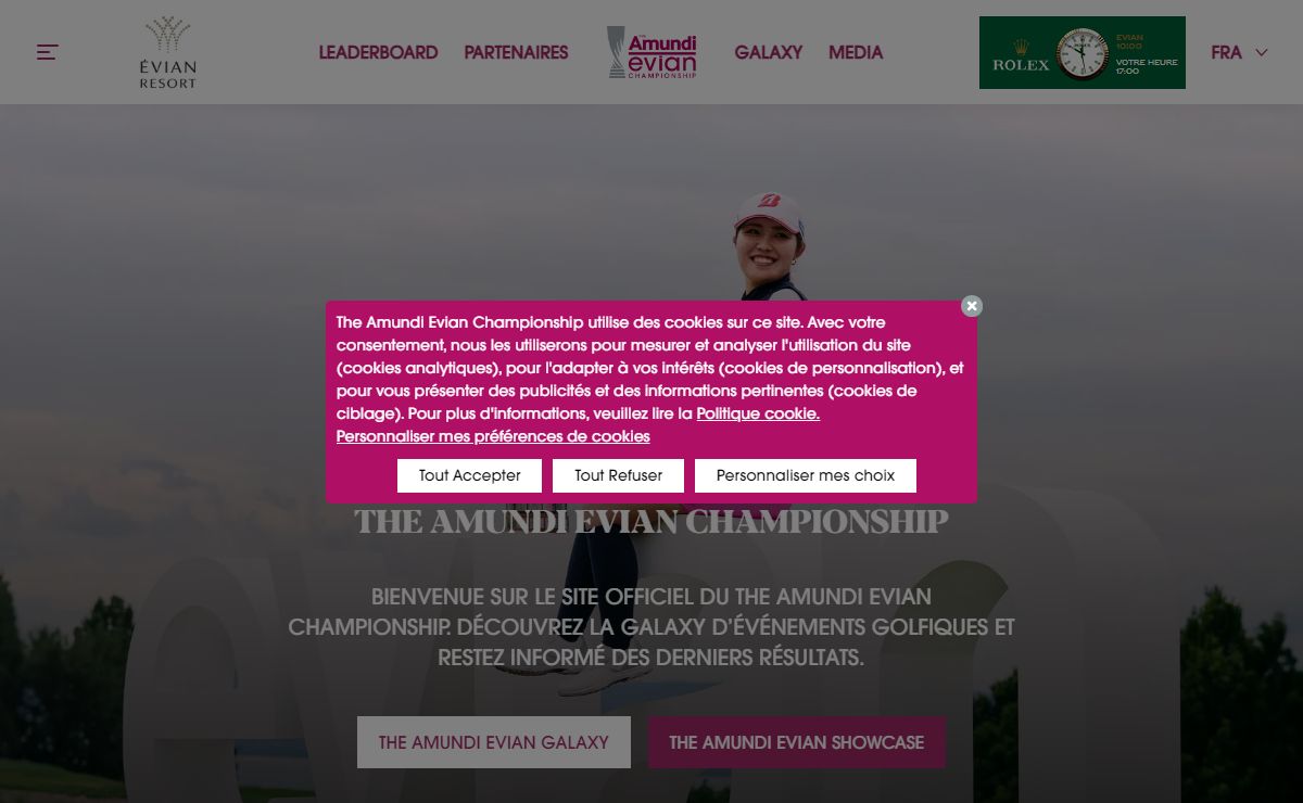The Amundi Evian Championship 2025 - Du 10 au 13 juillet
