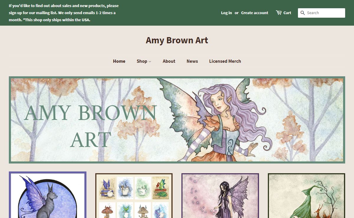 Amy Brown Art