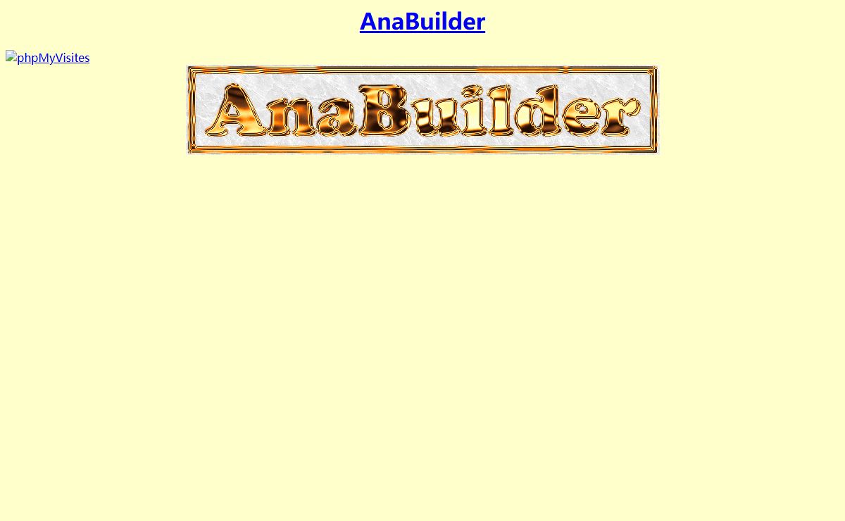AnaBuilder
