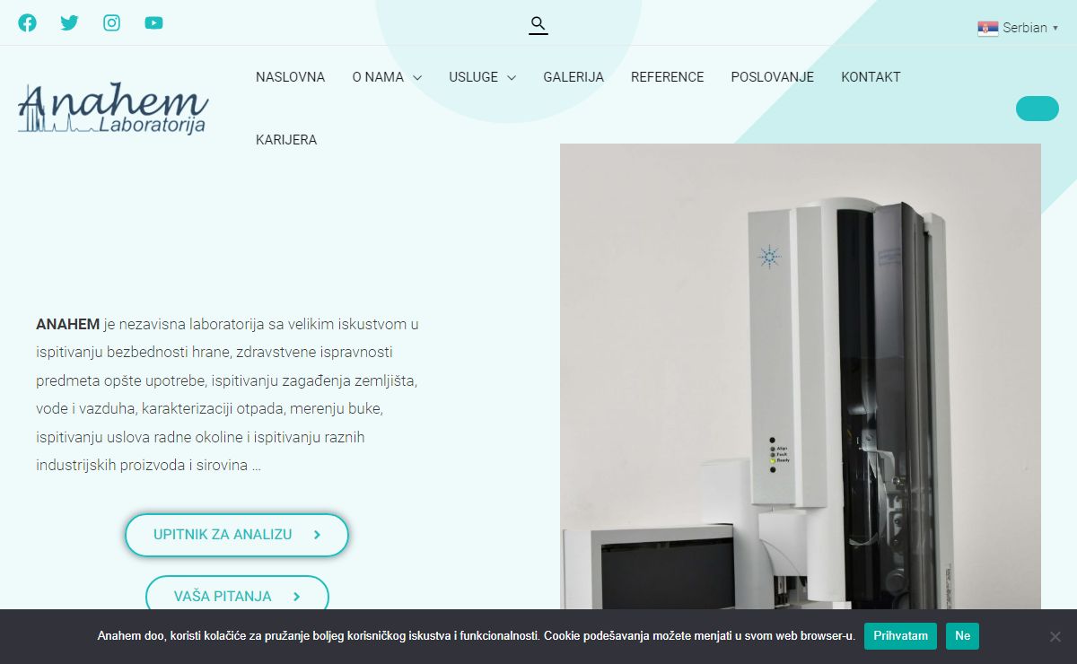 Anahem doo – Anahem laboratorija