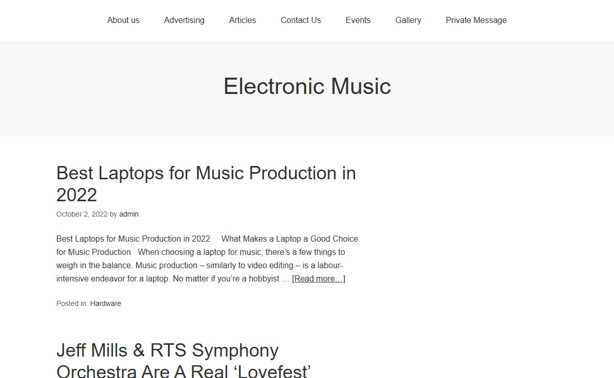 Electronic Music