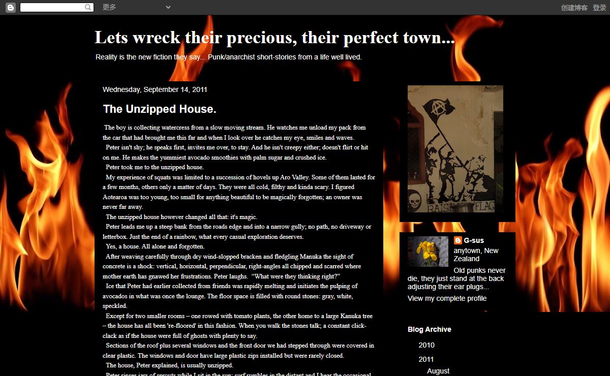 Lets wreck their precious, their perfect town...