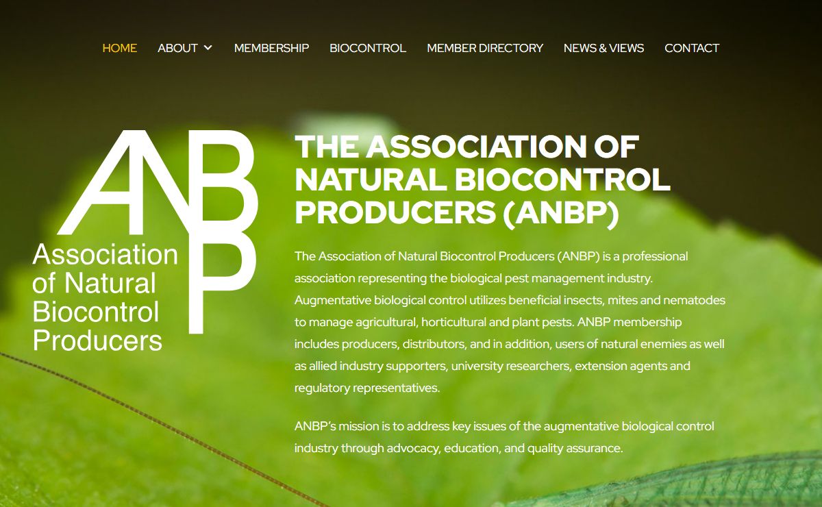 The Association of Natural Biocontrol Producers (ANBP) - ANBP