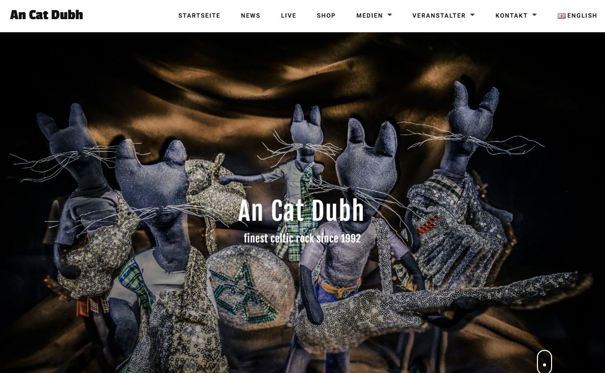 An Cat Dubh - finest celtic rock since 1992
