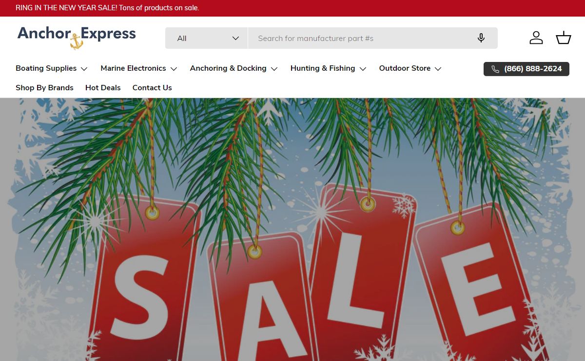 Marine Electronics, Boating Supplies & Outdoor Products – Anchor Express