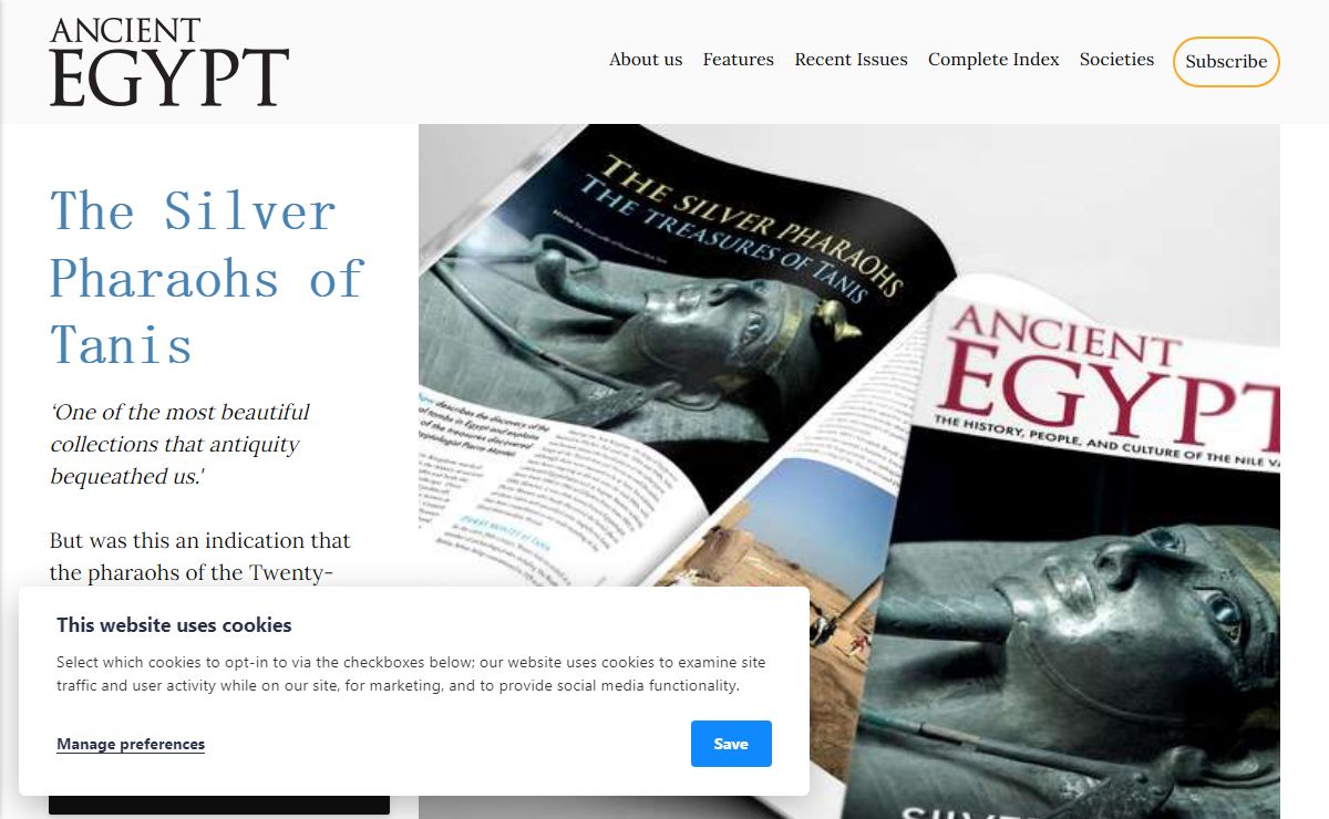 Ancient Egypt Magazine