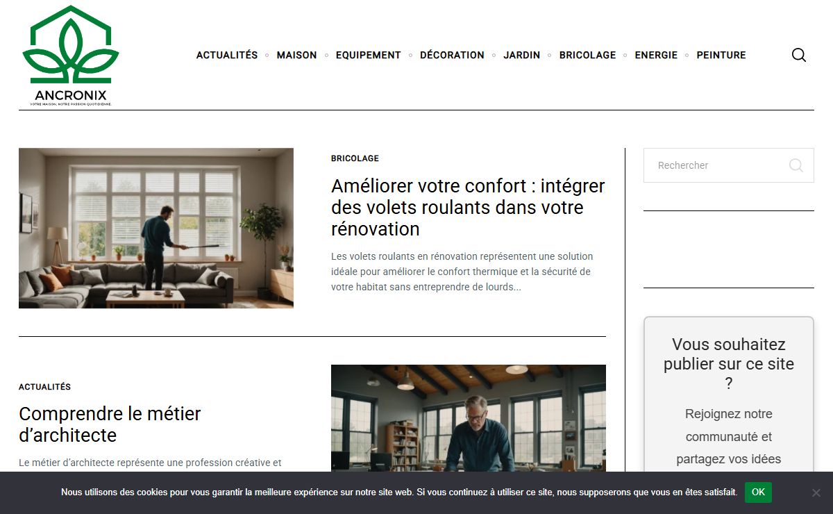 Ancronix | Votre maison, notre passion