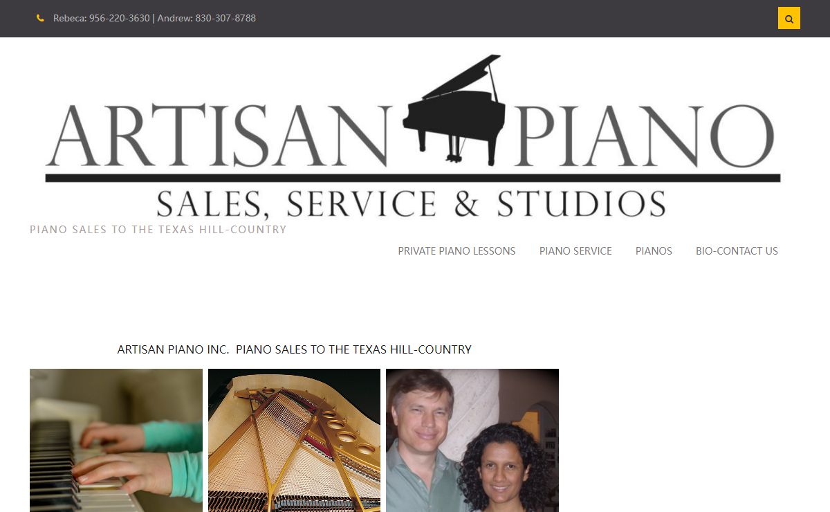 Artisan Piano, Inc. – PIANO SALES TO THE TEXAS HILL-COUNTRY