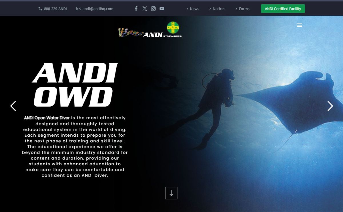 ANDI International - Educational Agency for Hyperbarics + Diving
