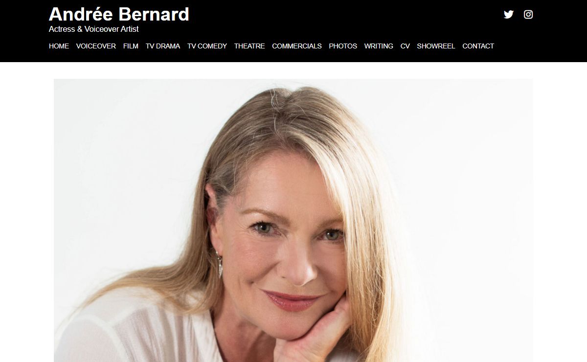Andrée Bernard – Actress & Voiceover Artist