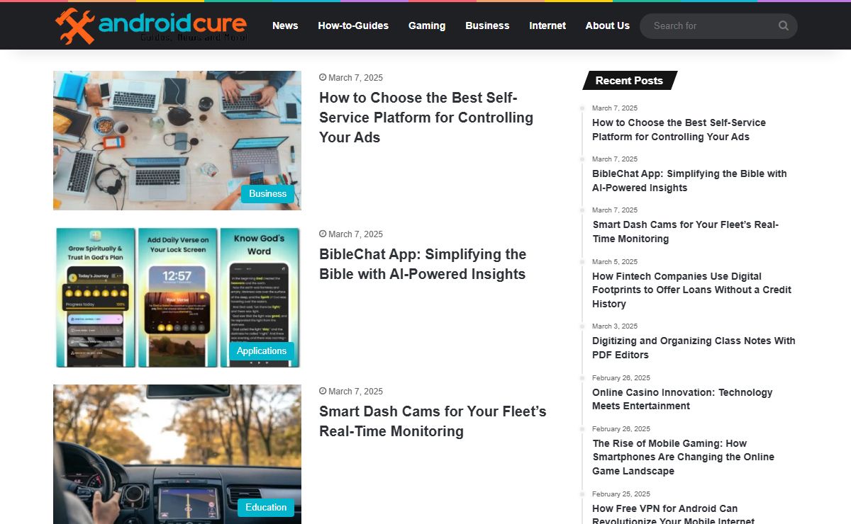 Android Guides, News and More! - AndroidCure.com