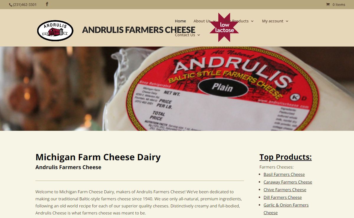 Home - Andrulis Cheese