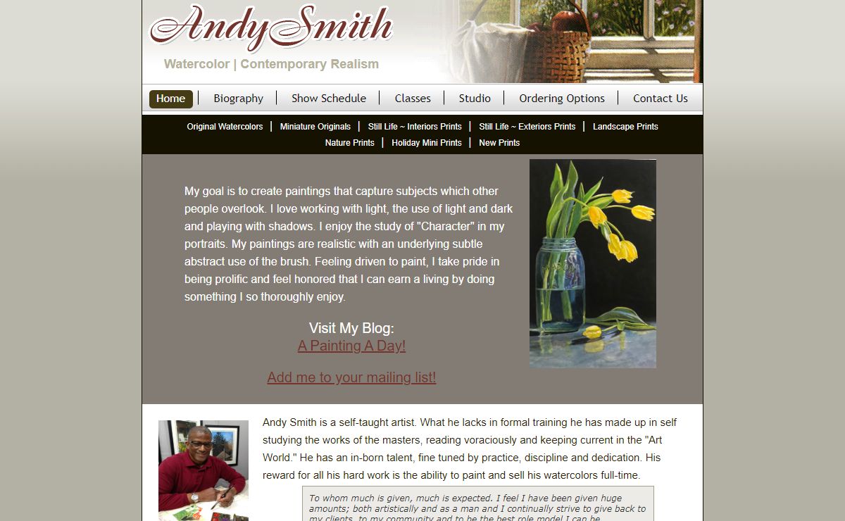 Andy Smith Watercolor Artist