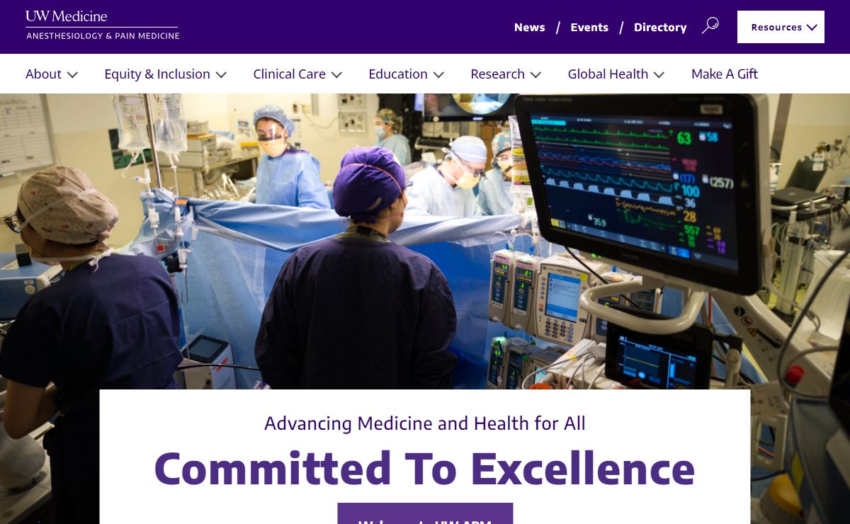 UW Anesthesiology & Pain Medicine