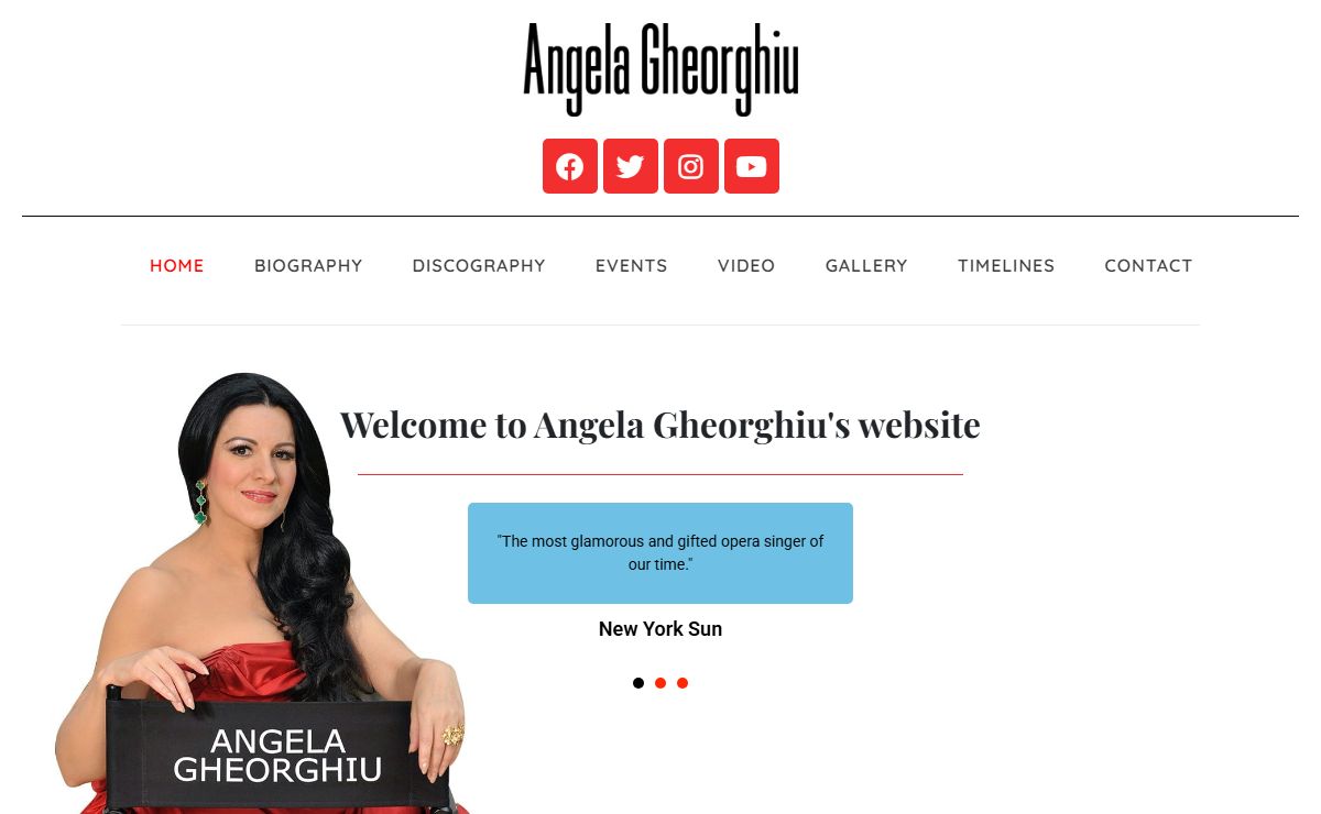 Angela Gheorghiu – World’s most glamorous opera star