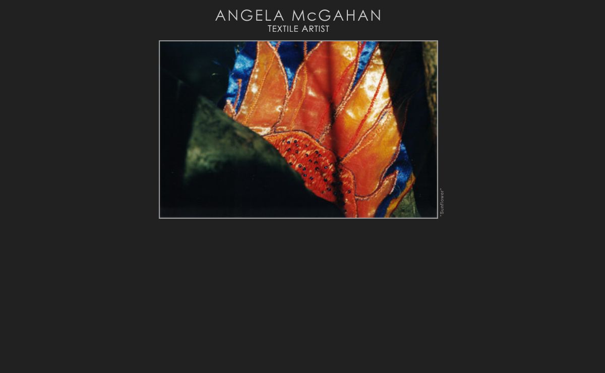 Angela McGahan, Textile Artist
