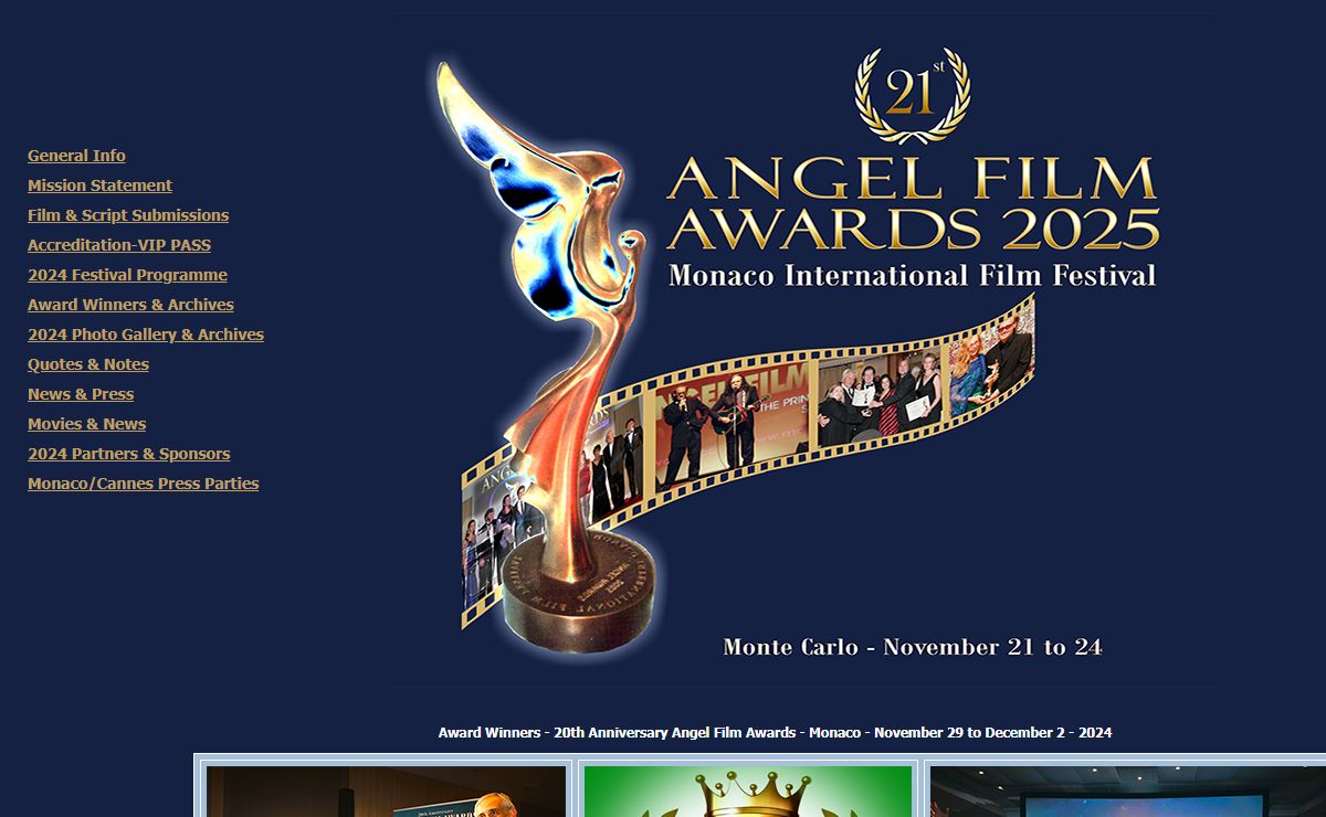 Monaco International Film Festival of non violent films