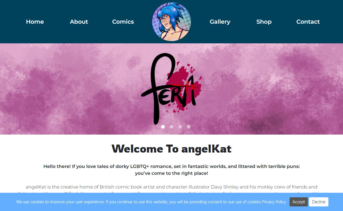 angelKat Entertainment - LGBTQ+ Comics and Art!