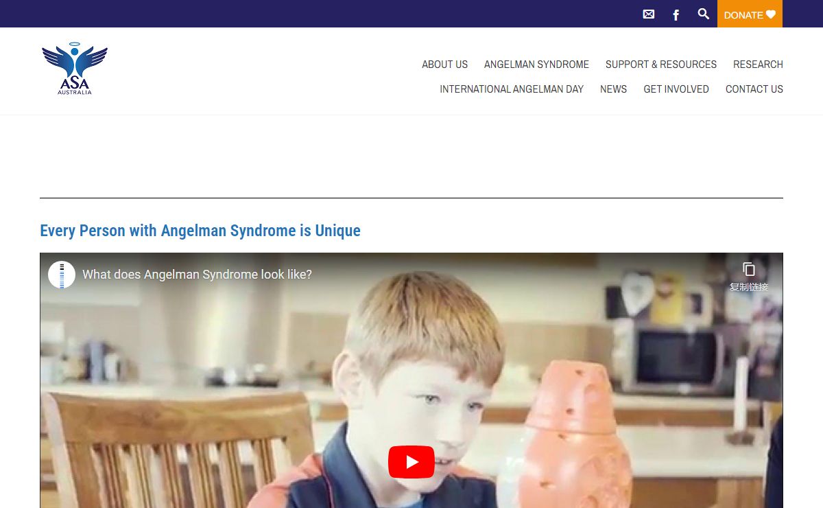 Angelman Syndrome Association Australia Home