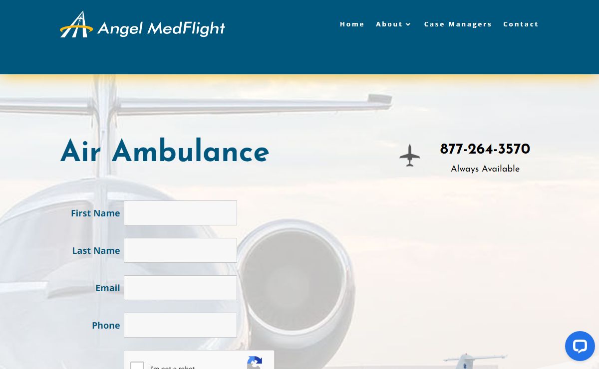 Air Ambulance Services | Air Medical Flights | Air Evac | Angel MedFlight