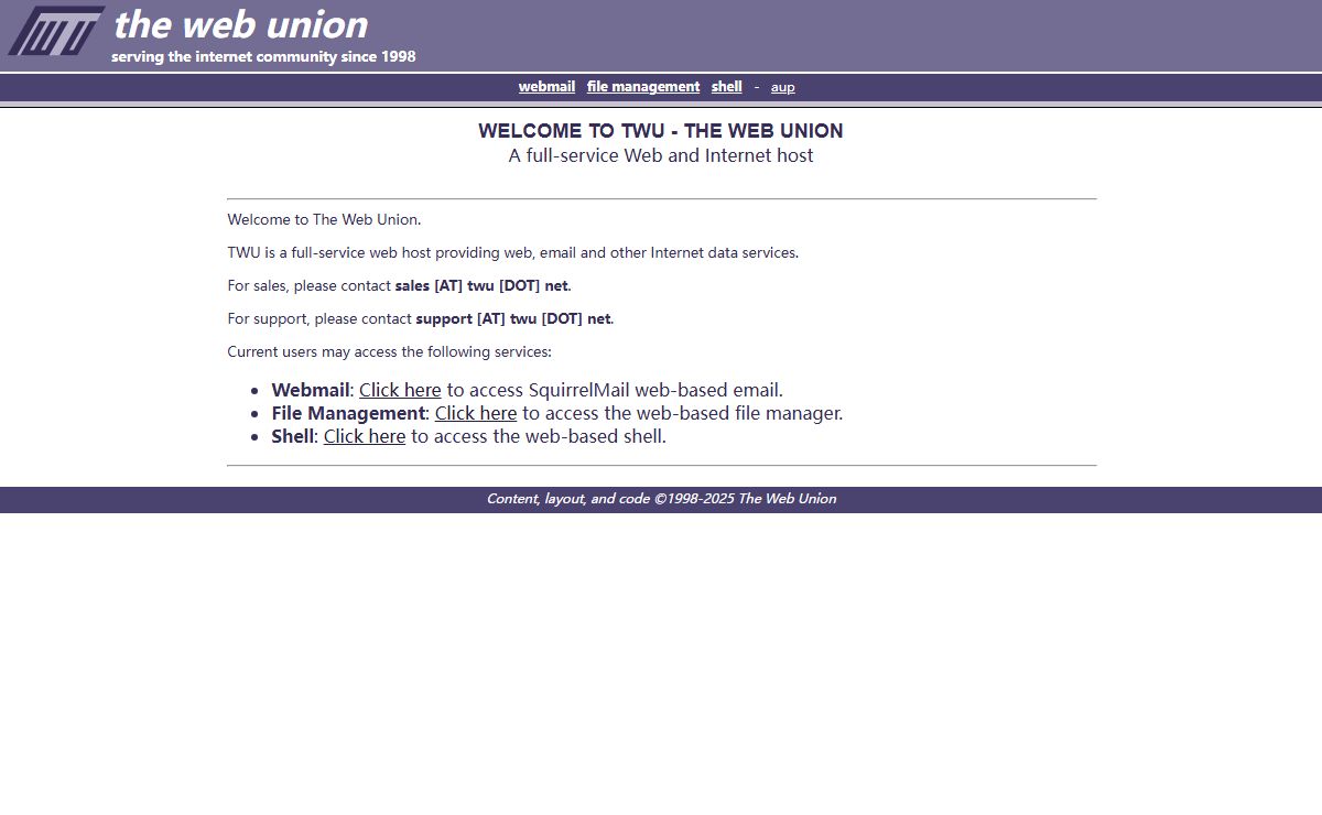 The Web Union
