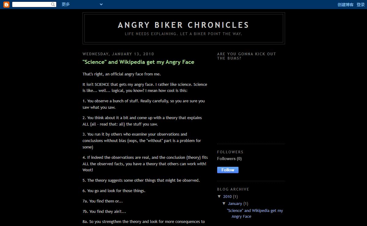 Angry Biker Chronicles