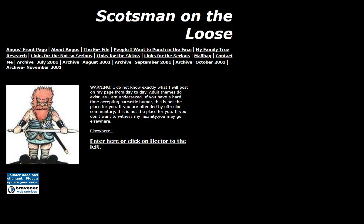 Scotsman on the Loose