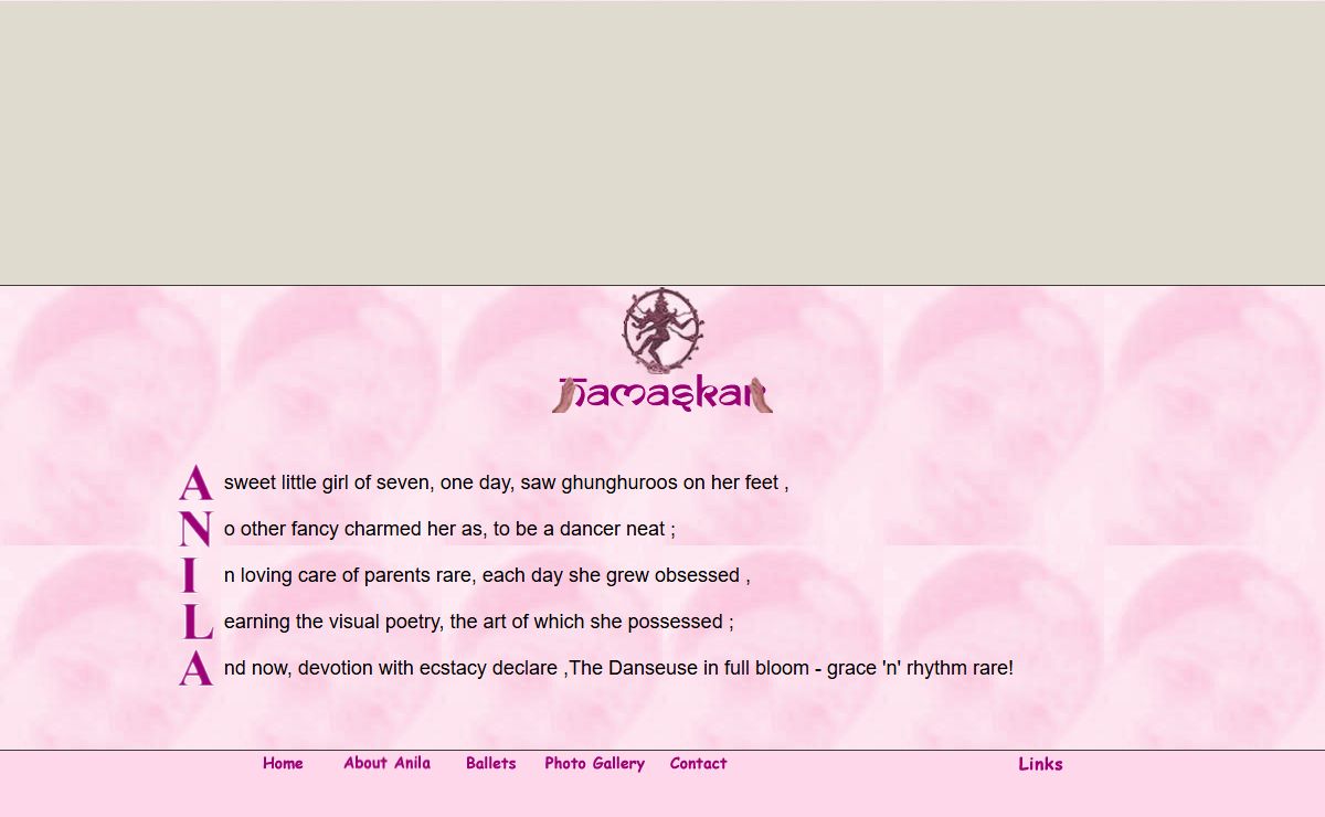 Anila Sunder's Home on the Net