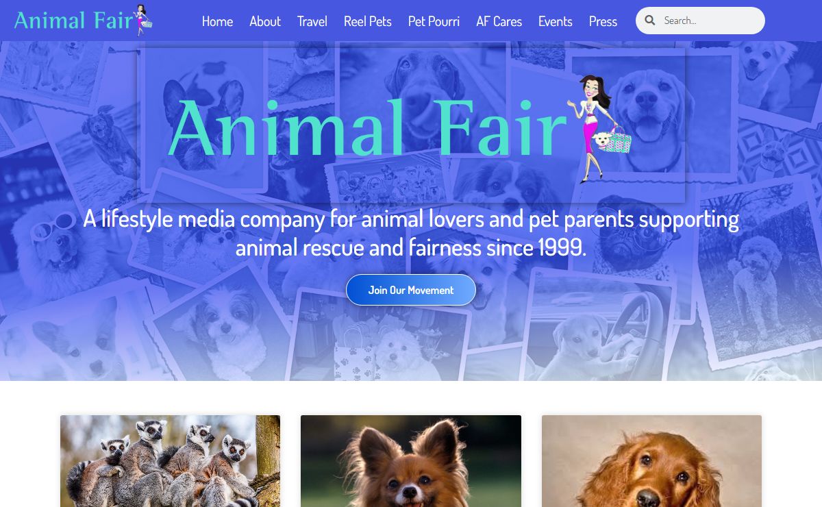 Homepage - Animal Fair