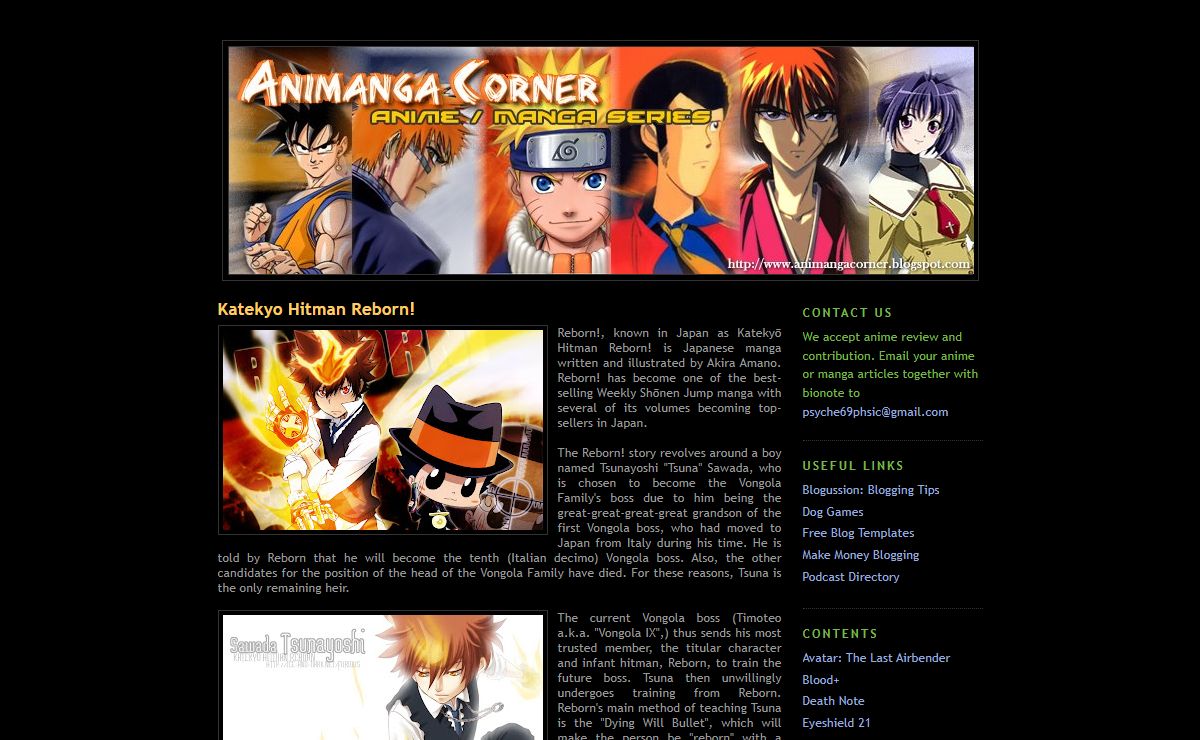 AniManga Corner: Anime / Manga Series