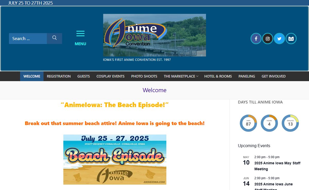 Animeiowa.com – Iowa's first Anime Convention Est. 1997
