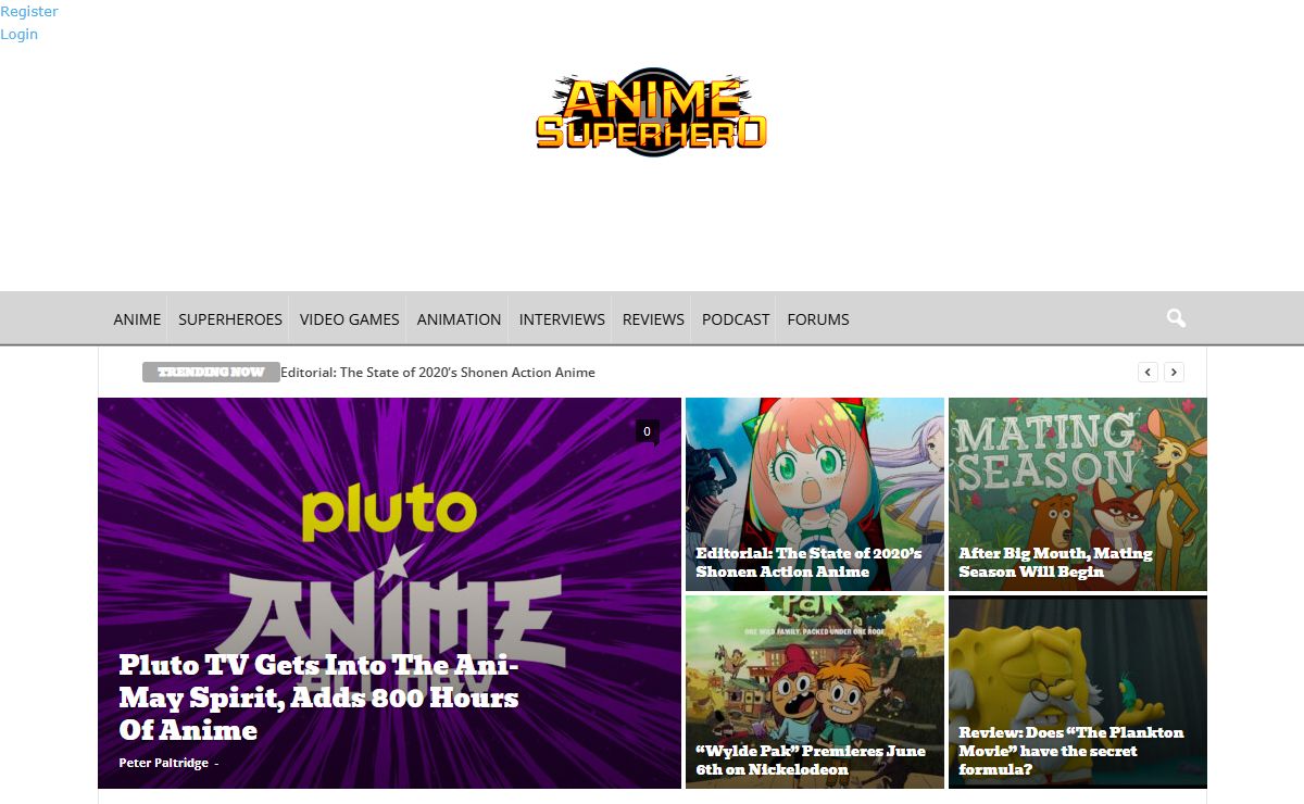 Home - Anime Superhero News