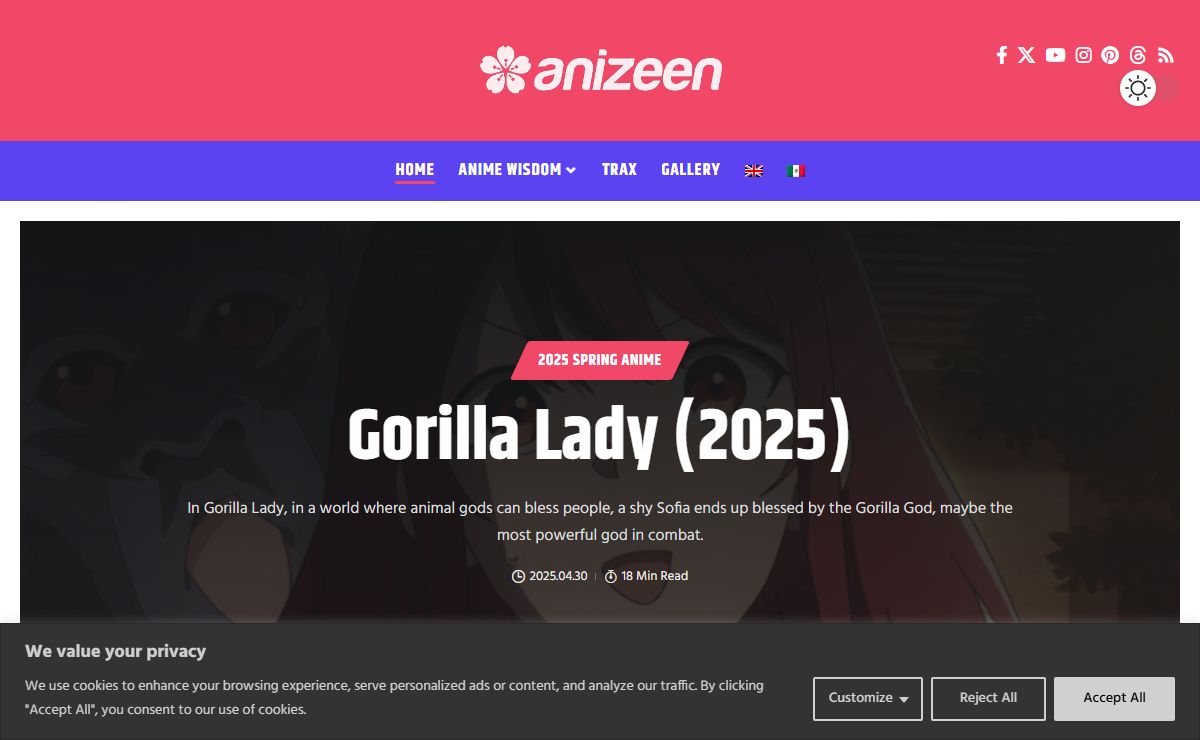 anizeen - anime to change the world!